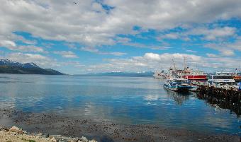 The port of Ushuaia