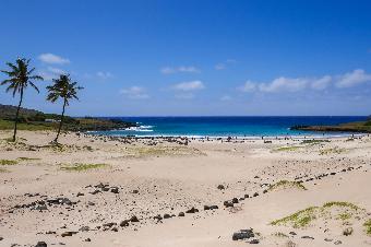 Anakena beach